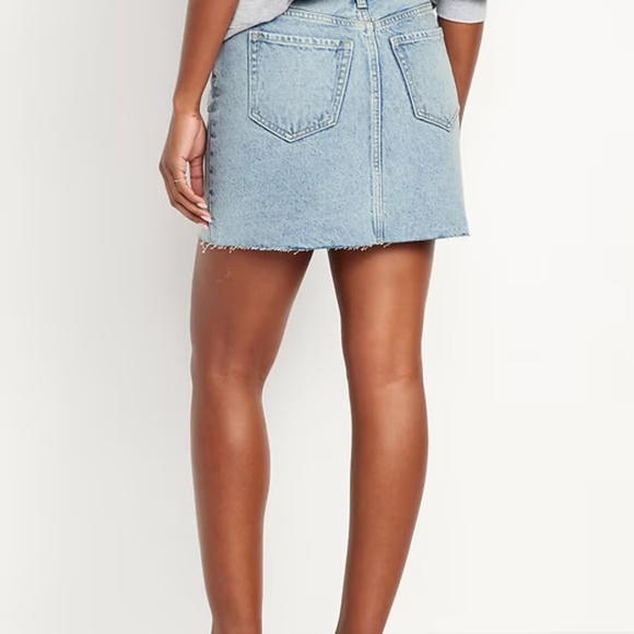 Old Navy Mid-rise OG jean mini skirt 8 NWOT - Picture 4 of 6